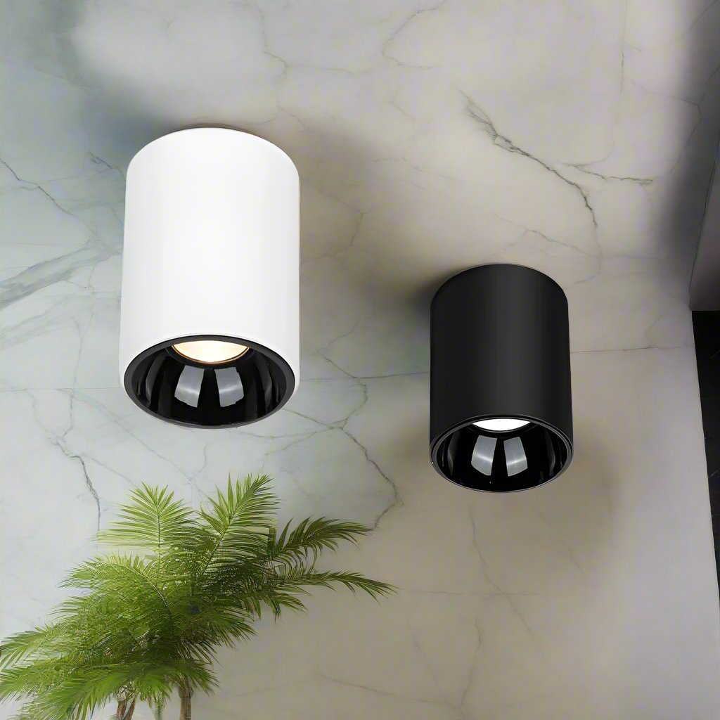 תאורת תקרה עגולה LED COB - תאורה מודרנית ויעילה עם עיצוב אלגנטי