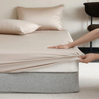 LunaSilk Luxe Lenzuolo con Angoli in Seta di Gelso con Elastico