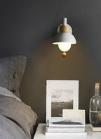 Colorful Scandinavian Wall Sconce With Pull Switch