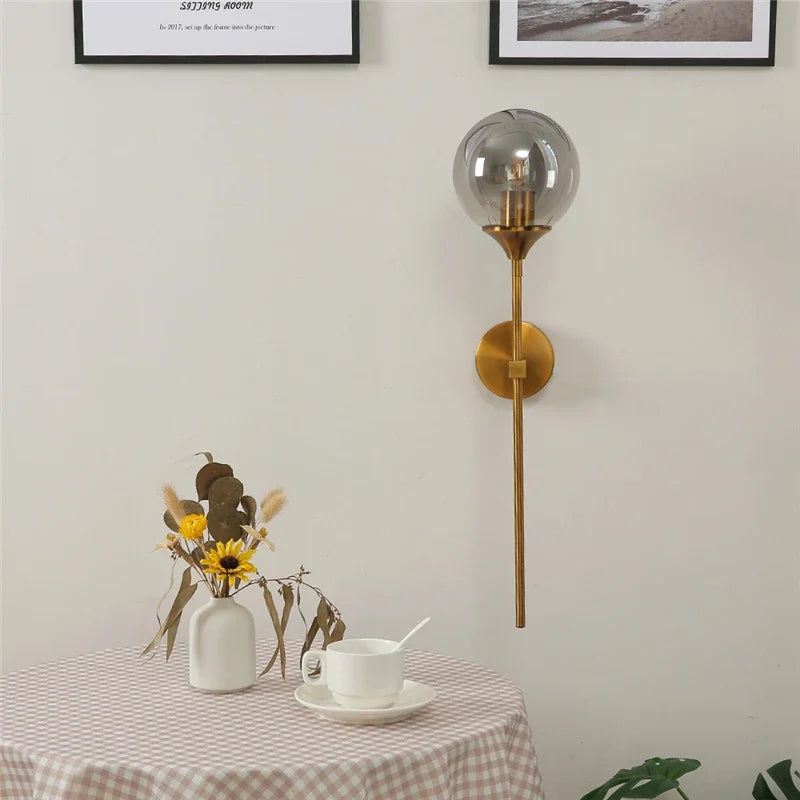 FjordLuma Nordic LED Wall Light for Cozy Living Rooms