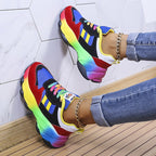 NovaStride Orthopedic Sneakers in Rainbow Colorways Daily