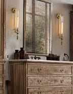 Elowen | Modern Fluted Glass Wall Sconce