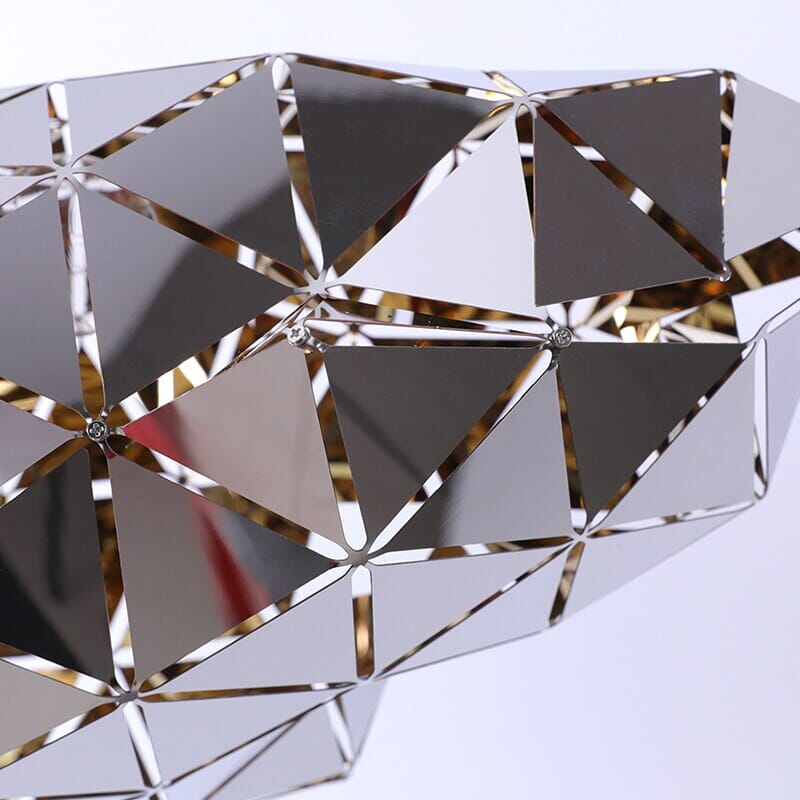 AstraGrid rozsdamentes acél geometrikus modern függeszték lámpák