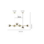 נברשת זכוכית אמנדה