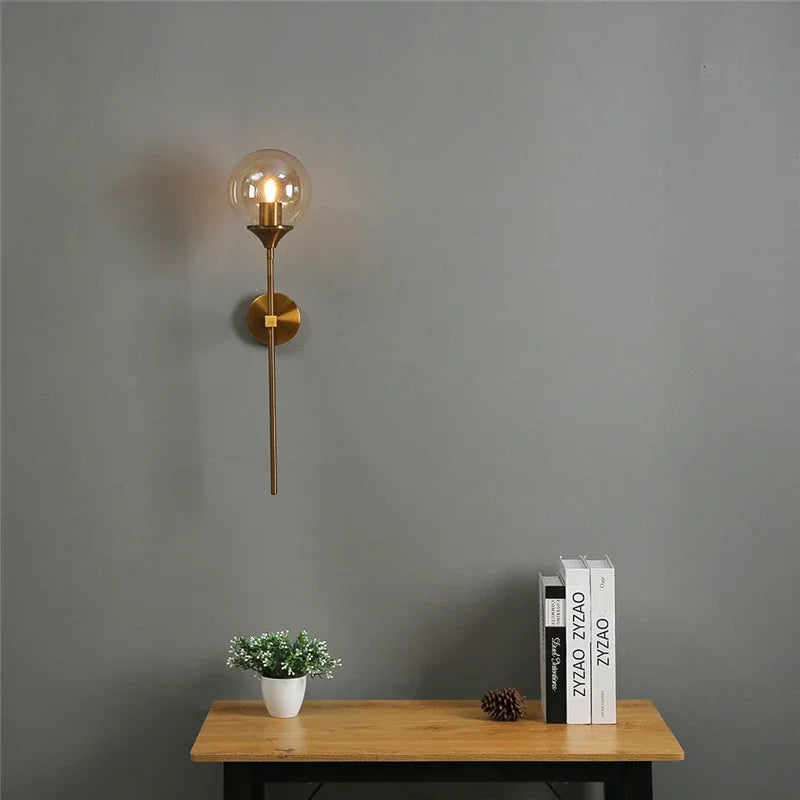 FjordLuma Nordic LED Wall Light for Cozy Living Rooms