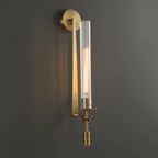 Elowen | Modern Fluted Glass Wall Sconce