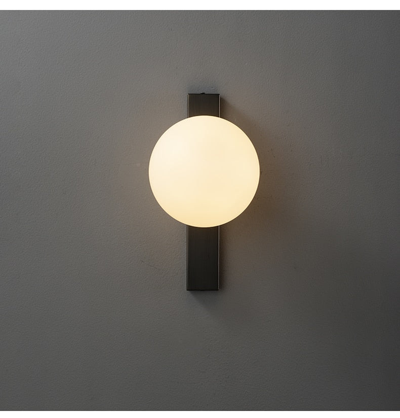 ארדן | גוף תאורה קיר מנורת לד נחושת מינימליסטית