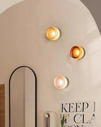 Lampada da parete AuroraGlass Premium di Lumenari Studio