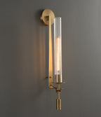Elowen | Modern Fluted Glass Wall Sconce