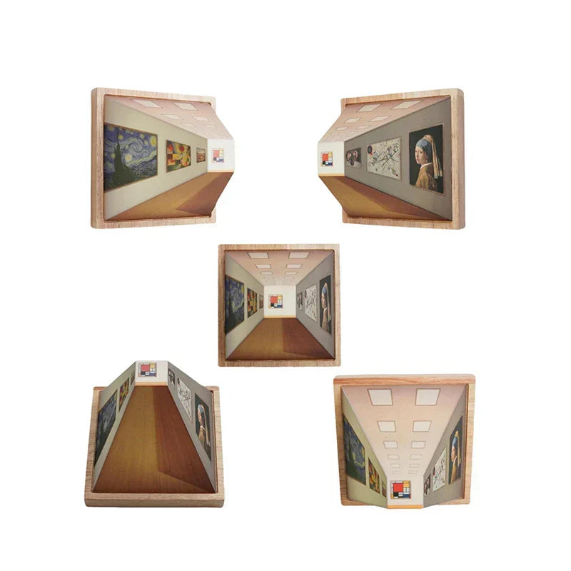 Aurello | 3D väggkonstlampa