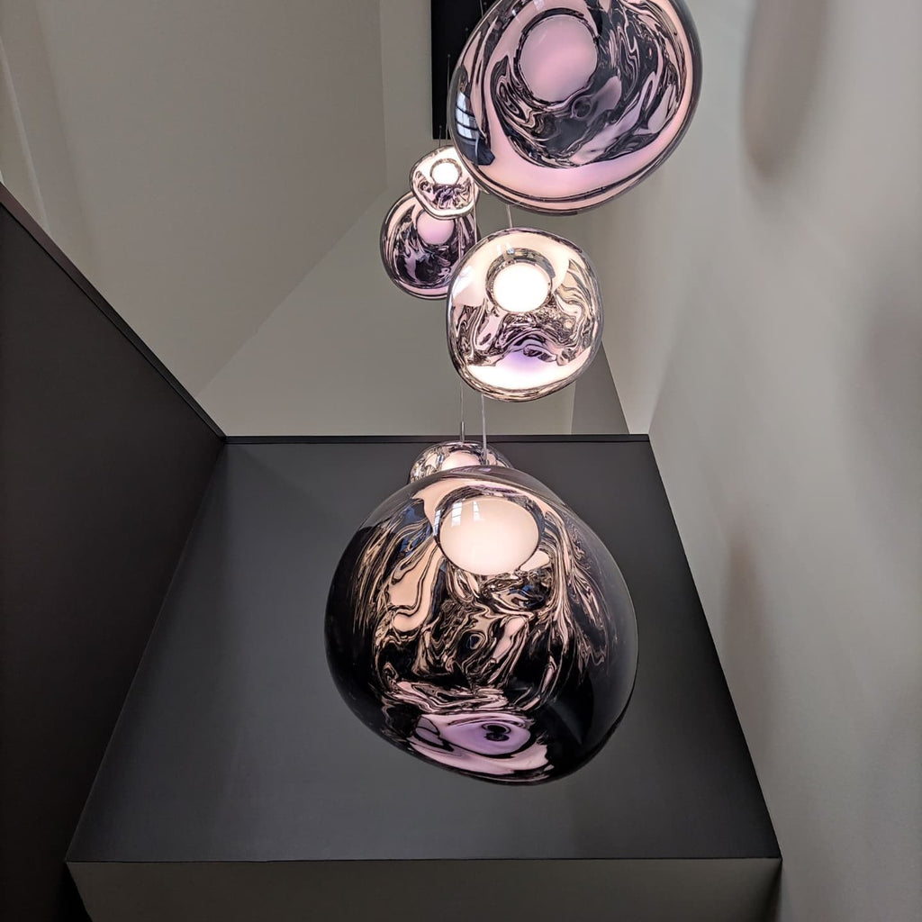 Vibrant Twisted Pendant Lights