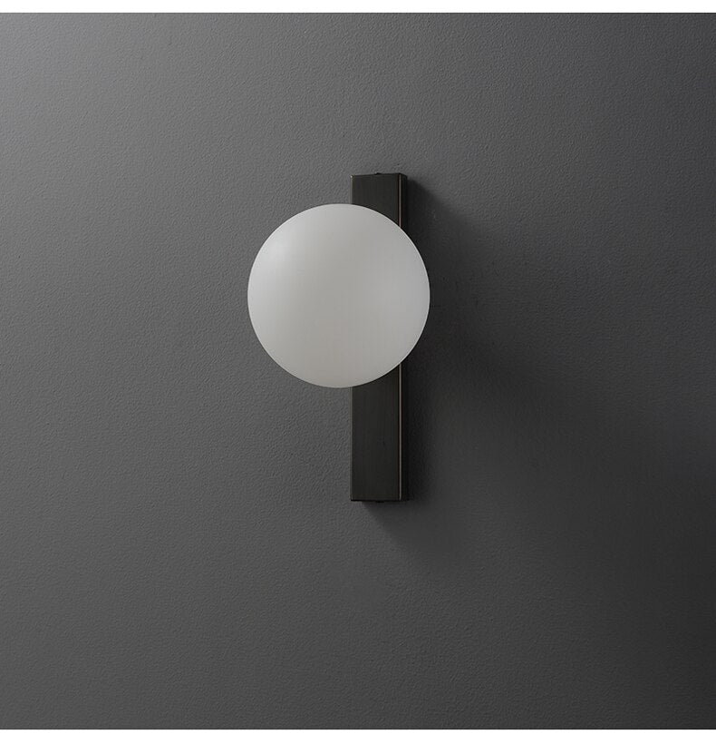 ארדן | גוף תאורה קיר מנורת לד נחושת מינימליסטית