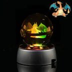 LumaSphere Lampada Notturna di Cristallo Per Un Bagliore Magico nello Spazio | Pokie Bol