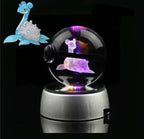 LumaSphere Lampada Notturna di Cristallo Per Un Bagliore Magico nello Spazio | Pokie Bol