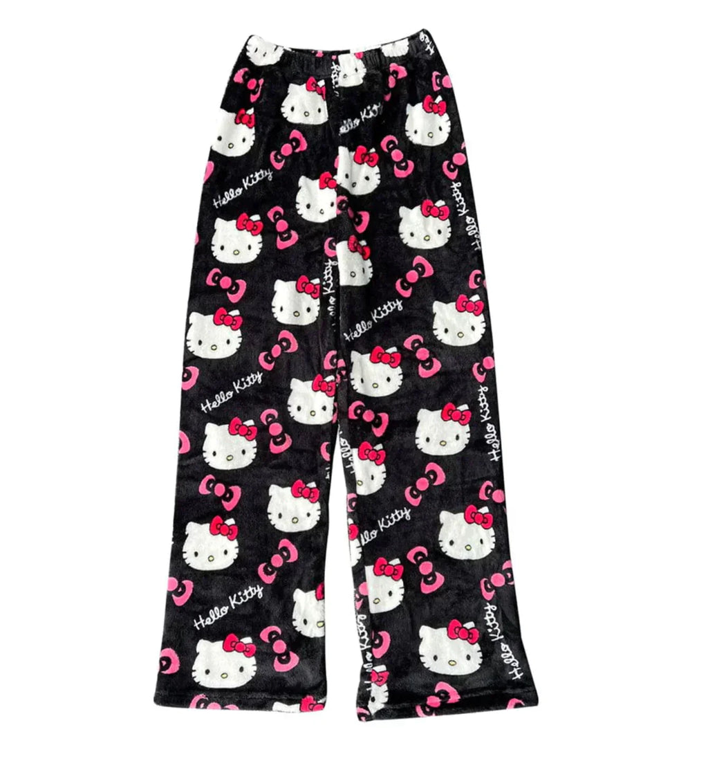 Pigiama Accogliente LumiKitty Per Set Di Abbigliamento Da Notte Per Gattini Carini | Hello Kitty
