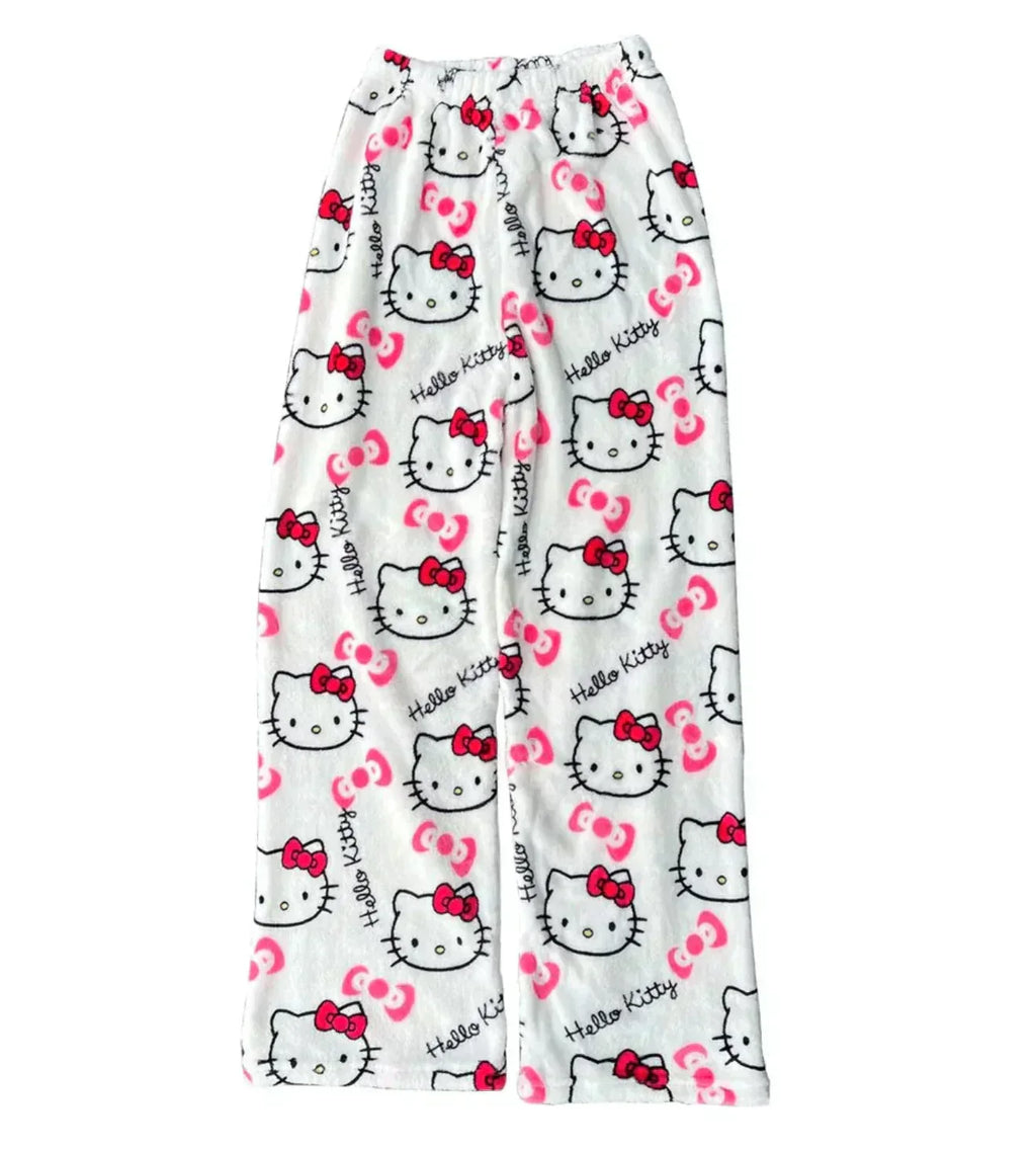 Pigiama Accogliente LumiKitty Per Set Di Abbigliamento Da Notte Per Gattini Carini | Hello Kitty