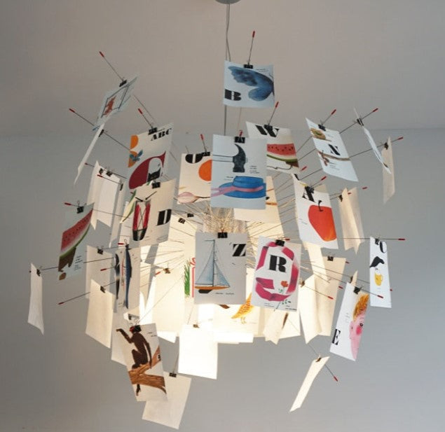 NovaLume DIY Chandelier: Personalizable Lighting Fixture | Ingo Maurer Zettel