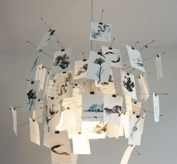 NovaLume DIY Chandelier: Personalizable Lighting Fixture | Ingo Maurer Zettel