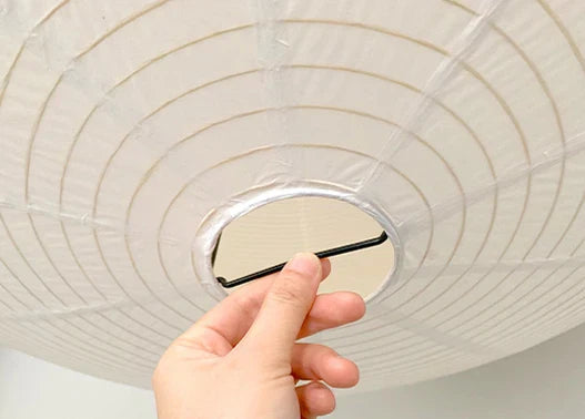 Parisian Paper Balloon Pendant Lights With Warm Glow