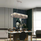 מנורות אורורה קריסטל זוהר עם כיסוי מט לכל חדר