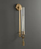 Elowen | Modern Fluted Glass Wall Sconce