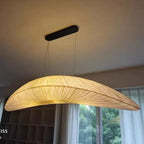 Lampadario a vela in tessuto Marinelle bianco a sospensione LED