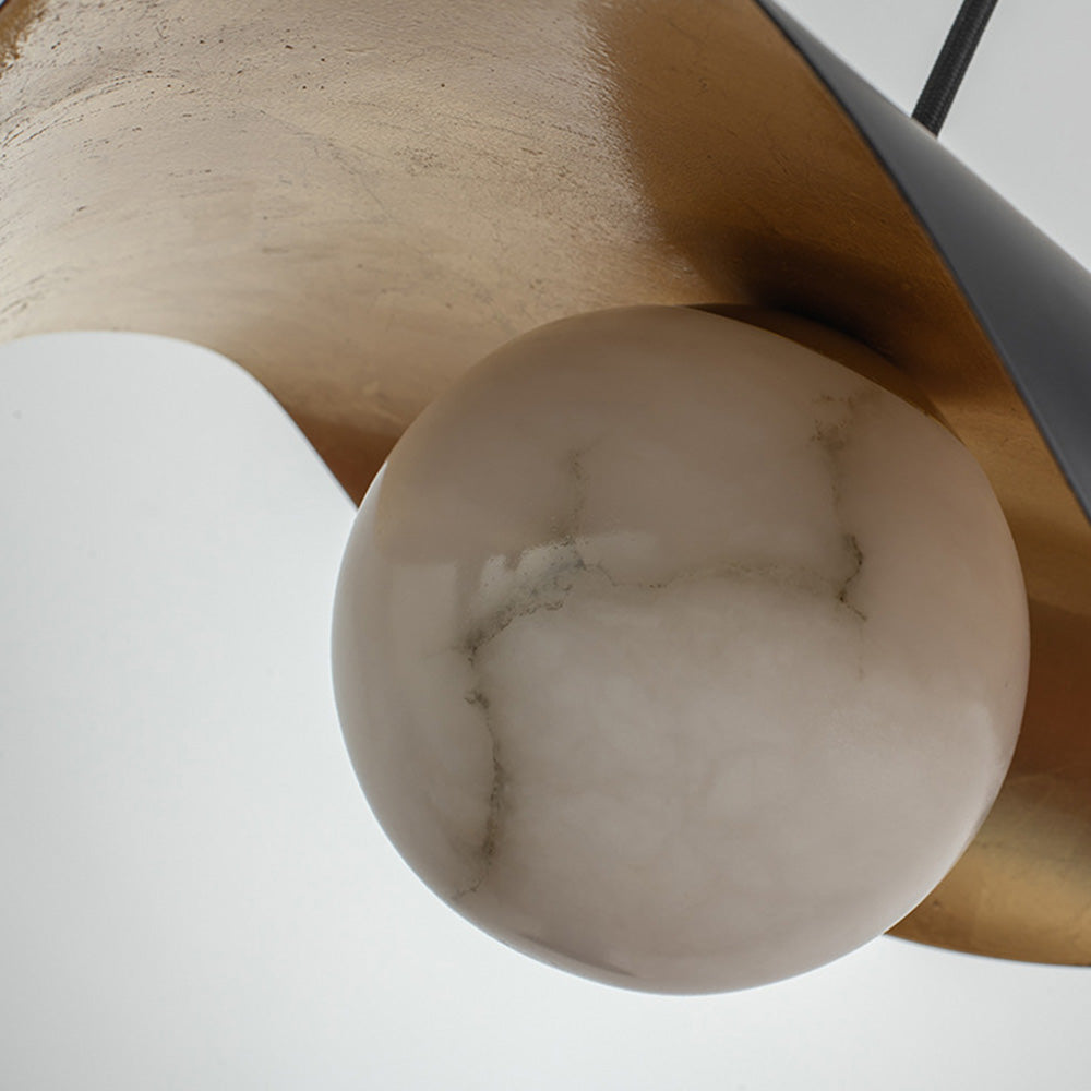 Spanish marble hanging lamp