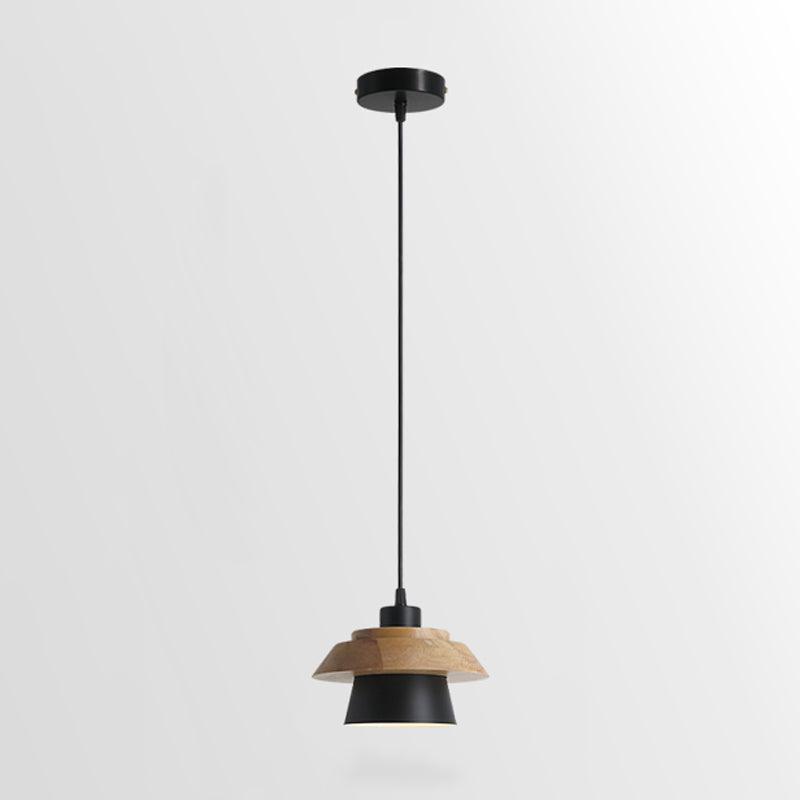 Veridia Stone Wood Pendant Light For Living Spaces