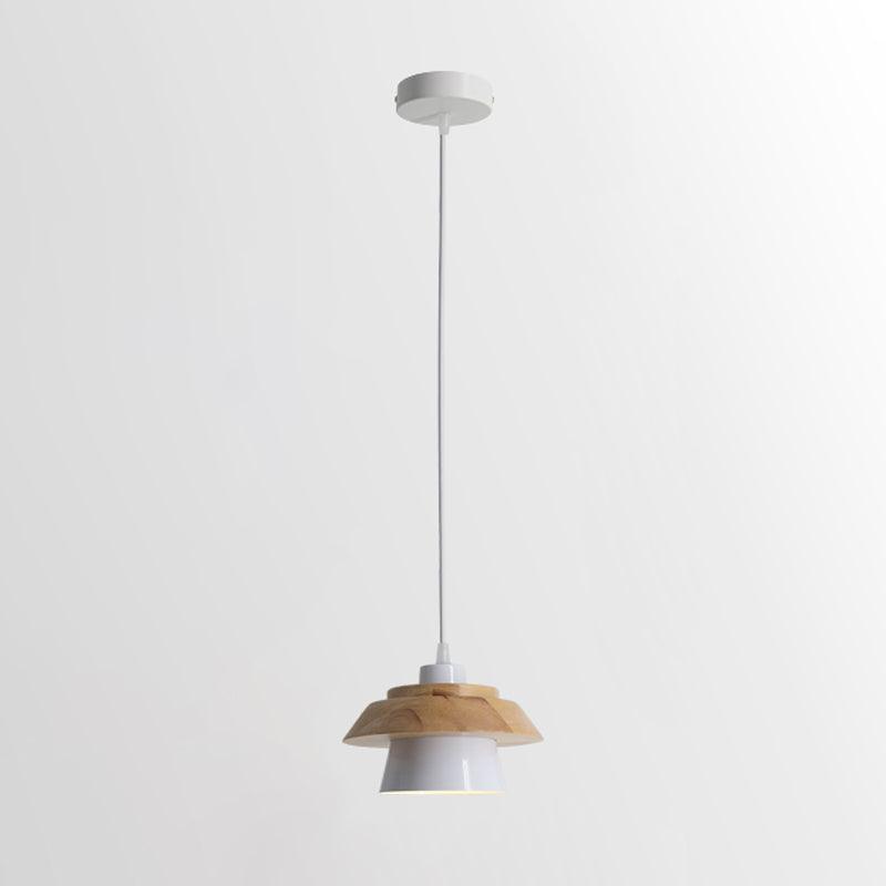 Veridia Stone Wood Pendant Light For Living Spaces