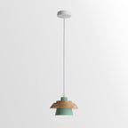 Veridia Stone Wood Pendant Light For Living Spaces