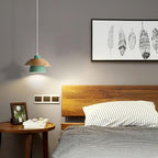 Veridia Stone Wood Pendant Light For Living Spaces