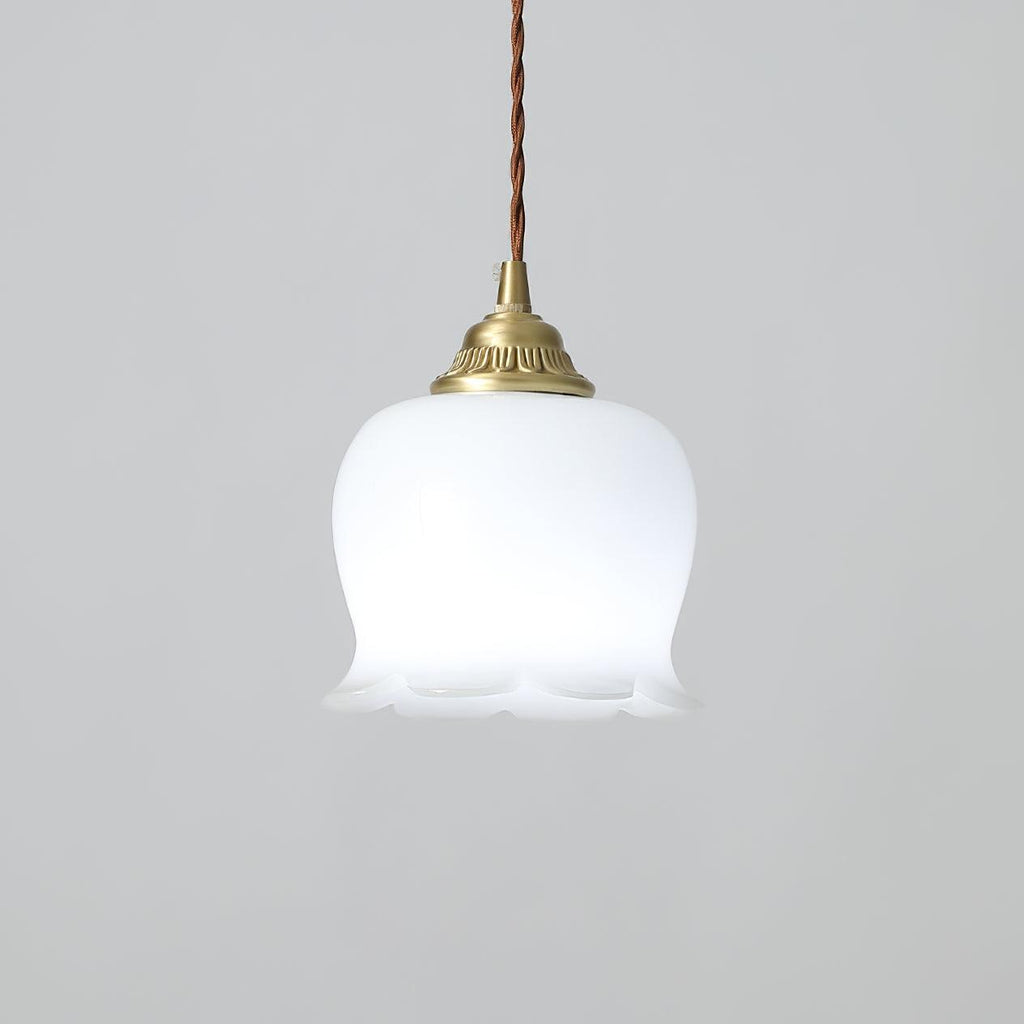 Floraglint Brass And Resin Pendant Light Inspired By Flowers