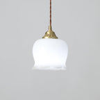 Floraglint Brass And Resin Pendant Light Inspired By Flowers