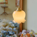 Floraglint Brass And Resin Pendant Light Inspired By Flowers