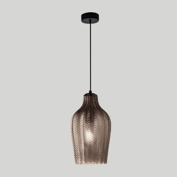 Marlo | Pendant Lights in Textured Glass