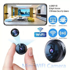 מצלמת אבטחה SentinelVue Mini 1080P WiFi עם שידור חי לנייד למעקב דיסקרטי בבית ובמשרד