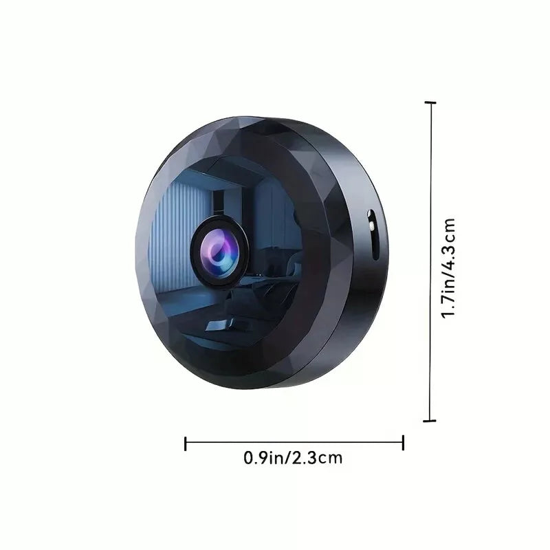 מצלמת אבטחה SentinelVue Mini 1080P WiFi עם שידור חי לנייד למעקב דיסקרטי בבית ובמשרד