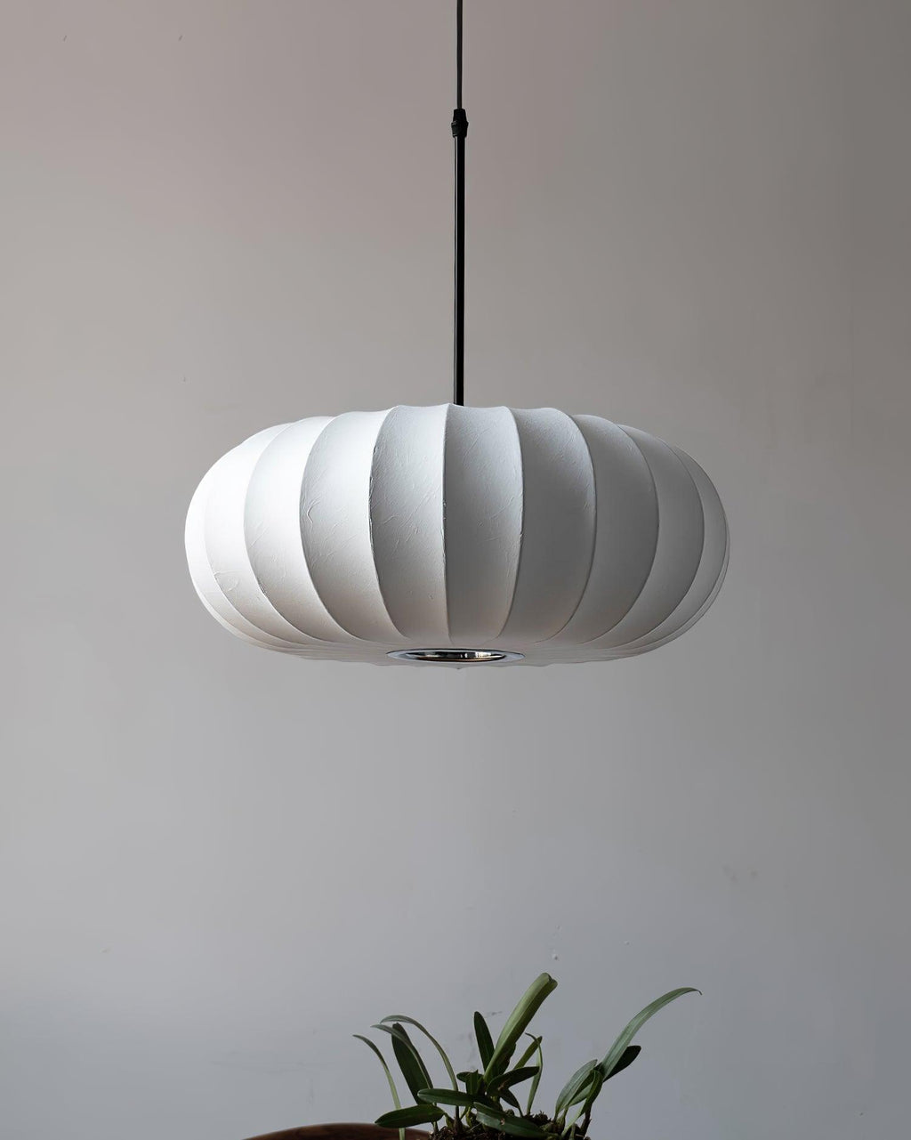 Kiyori | Lampada a sospensione minimalista in materiali naturali
