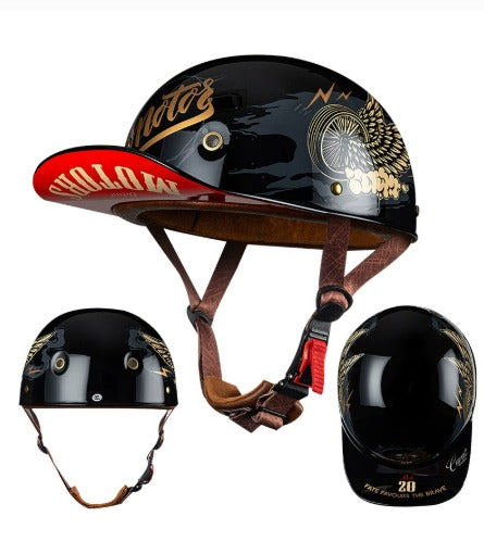 קסדת וולושילד: קסדת אופנוע מוסמכת DOT ו-ECE עם קליפה קלת משקל ABS וריפוד EPS רב-צפיפות