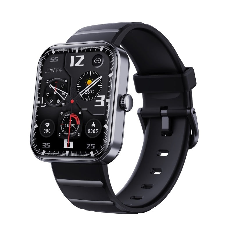 שעון חכם Nyvera 2024 למדידת סוכר בדם ללא חדירה, לחץ דם, דופק, ריווי חמצן ושינה, עמיד למים