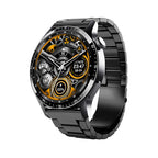 שעון חכם Nyvera 2024 למדידת סוכר בדם ללא חדירה, לחץ דם, דופק, ריווי חמצן ושינה, עמיד למים