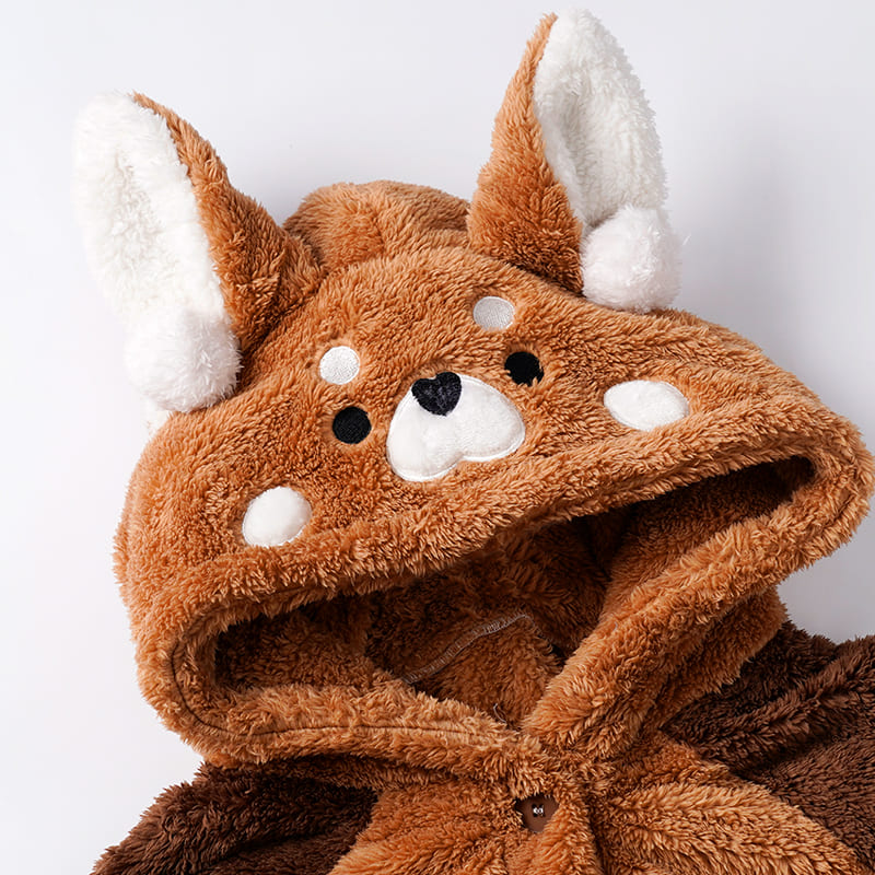 Kawaii Red Panda Pajama Set For Cozy Cartoon Sleepwear