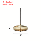 Scandinavian Rope And Glass Pendant Lights