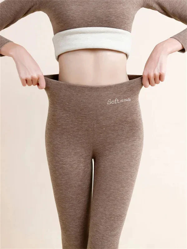 Leggings LyraCozy foderati in cashmere per calore invernale