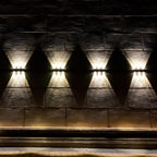 HelioCasa | Lampada da parete esterna solare LED impermeabile