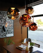Vibrant Twisted Pendant Lights
