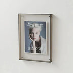 Coloured Clear Acrylic Photo Frame By LumaGlass Studio