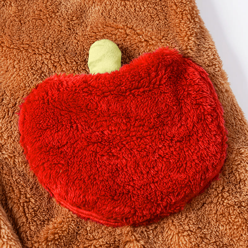 Kawaii Red Panda Pajama Set For Cozy Cartoon Sleepwear