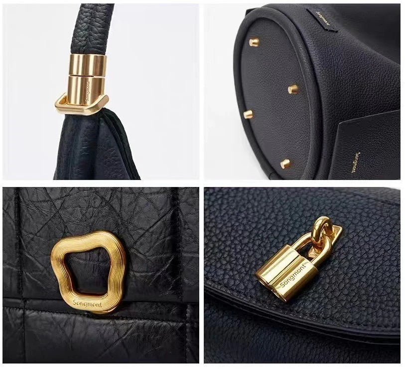 By Jolie Solara vardagsläderväska med fullkornsskinn