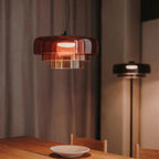 Novael Glass And Metal Pendant Light For Dining Rooms And Kitchens